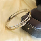 [Imperial] Move Romane Diamond Bangle Bracelet