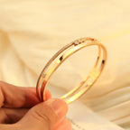 [Imperial] Move Romane Diamond Bangle Bracelet