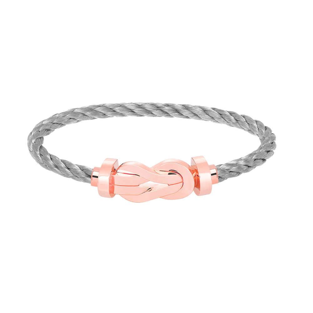 [Imperial] CHANCE LARGE 8 FIGURE BUCKLE NO DIAMOND BRACELET ROSE GOLD