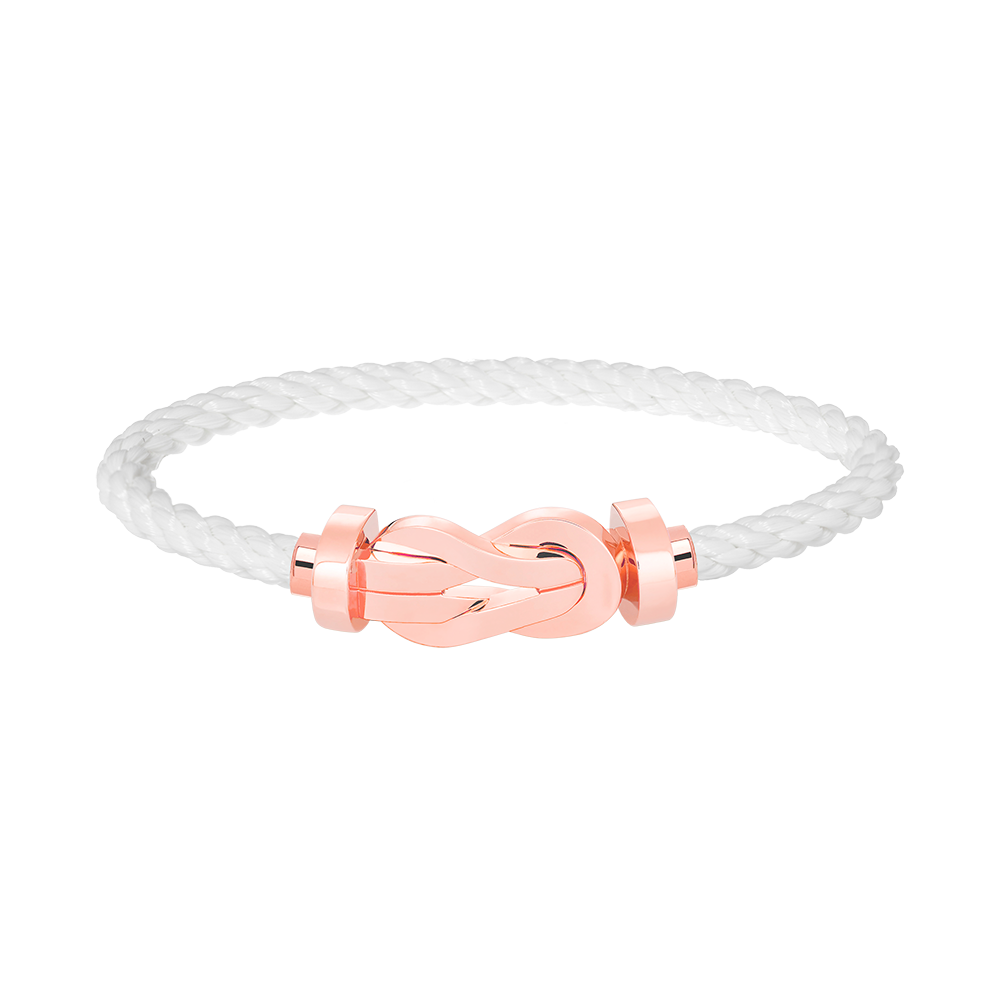 [Imperial] CHANCE LARGE 8 FIGURE BUCKLE NO DIAMOND BRACELET ROSE GOLD