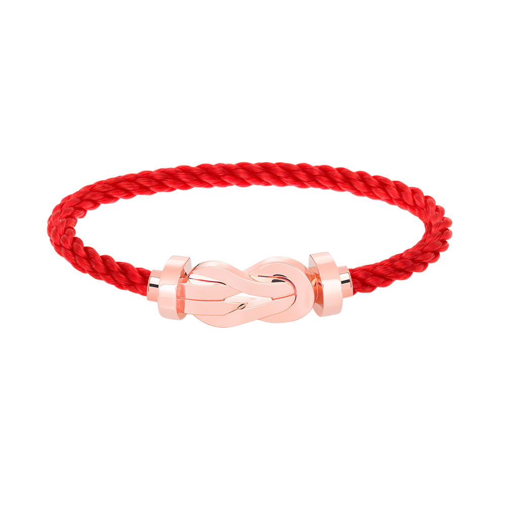 [Imperial] CHANCE LARGE 8 FIGURE BUCKLE NO DIAMOND BRACELET ROSE GOLD