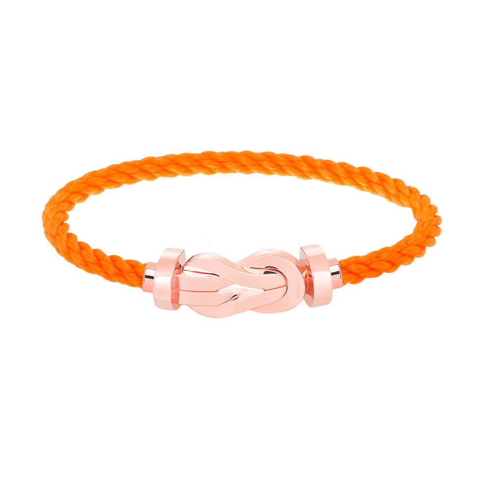 [Imperial] CHANCE LARGE 8 FIGURE BUCKLE NO DIAMOND BRACELET ROSE GOLD