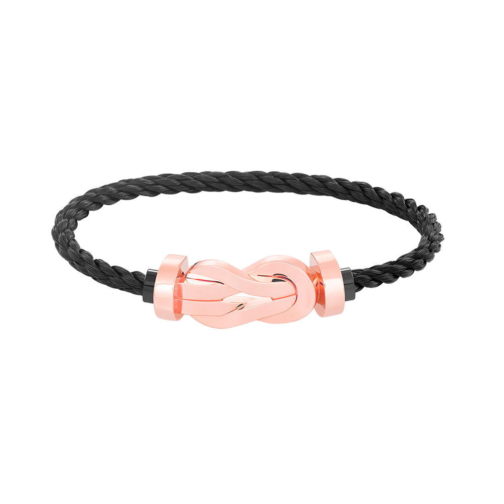 [Imperial] CHANCE LARGE 8 FIGURE BUCKLE NO DIAMOND BRACELET ROSE GOLD