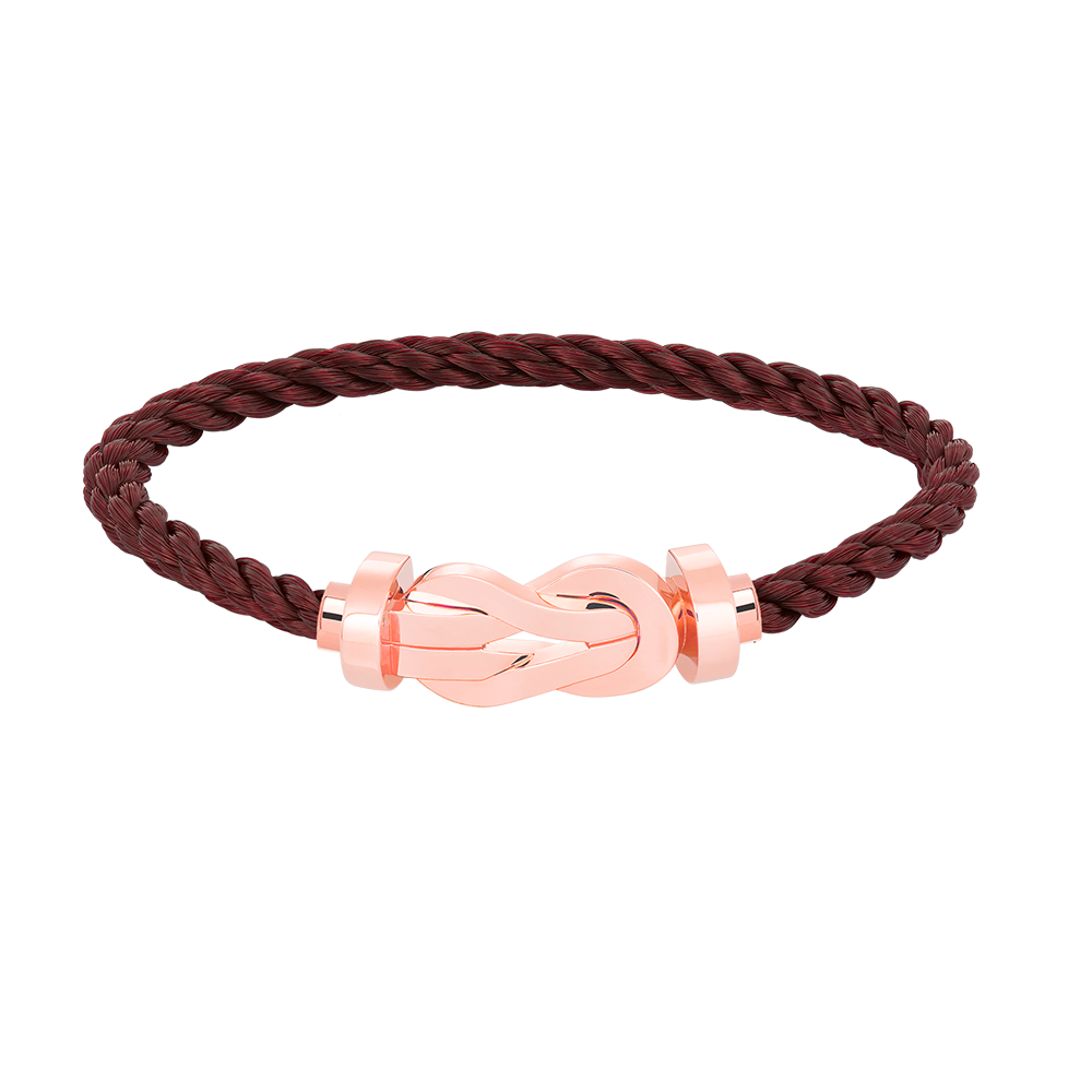 [Imperial] CHANCE LARGE 8 FIGURE BUCKLE NO DIAMOND BRACELET ROSE GOLD