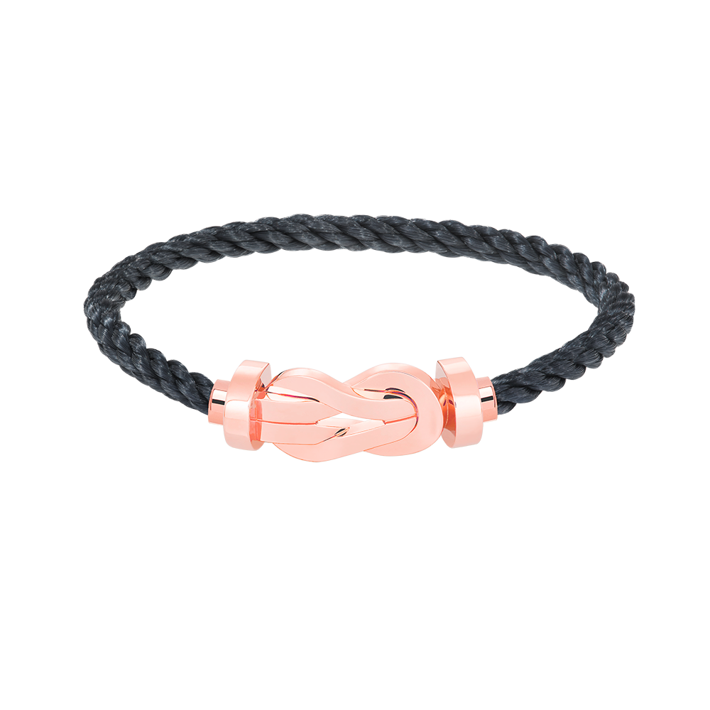[Imperial] CHANCE LARGE 8 FIGURE BUCKLE NO DIAMOND BRACELET ROSE GOLD