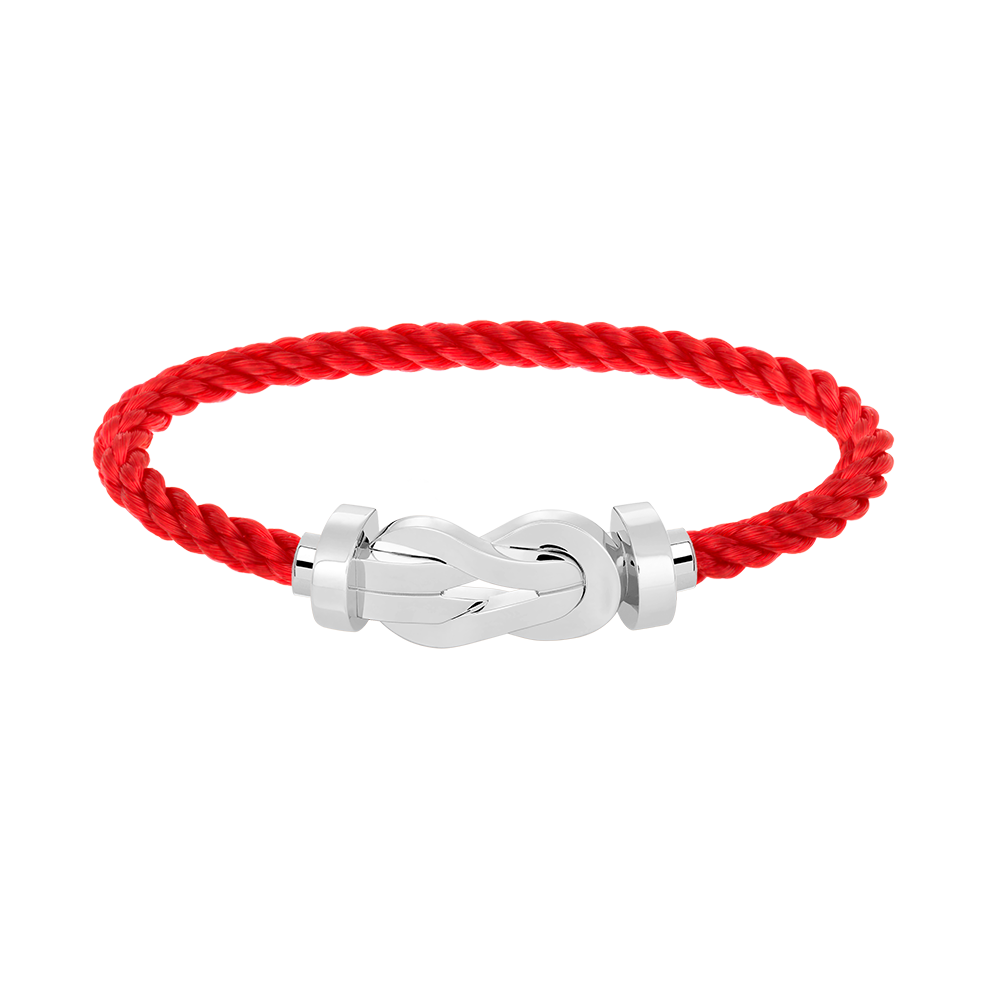 [Imperial] CHANCE LARGE 8 FIGURE BUCKLE NO DIAMOND BRACELET SILVER