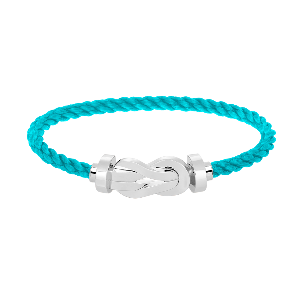 [Imperial] CHANCE LARGE 8 FIGURE BUCKLE NO DIAMOND BRACELET SILVER