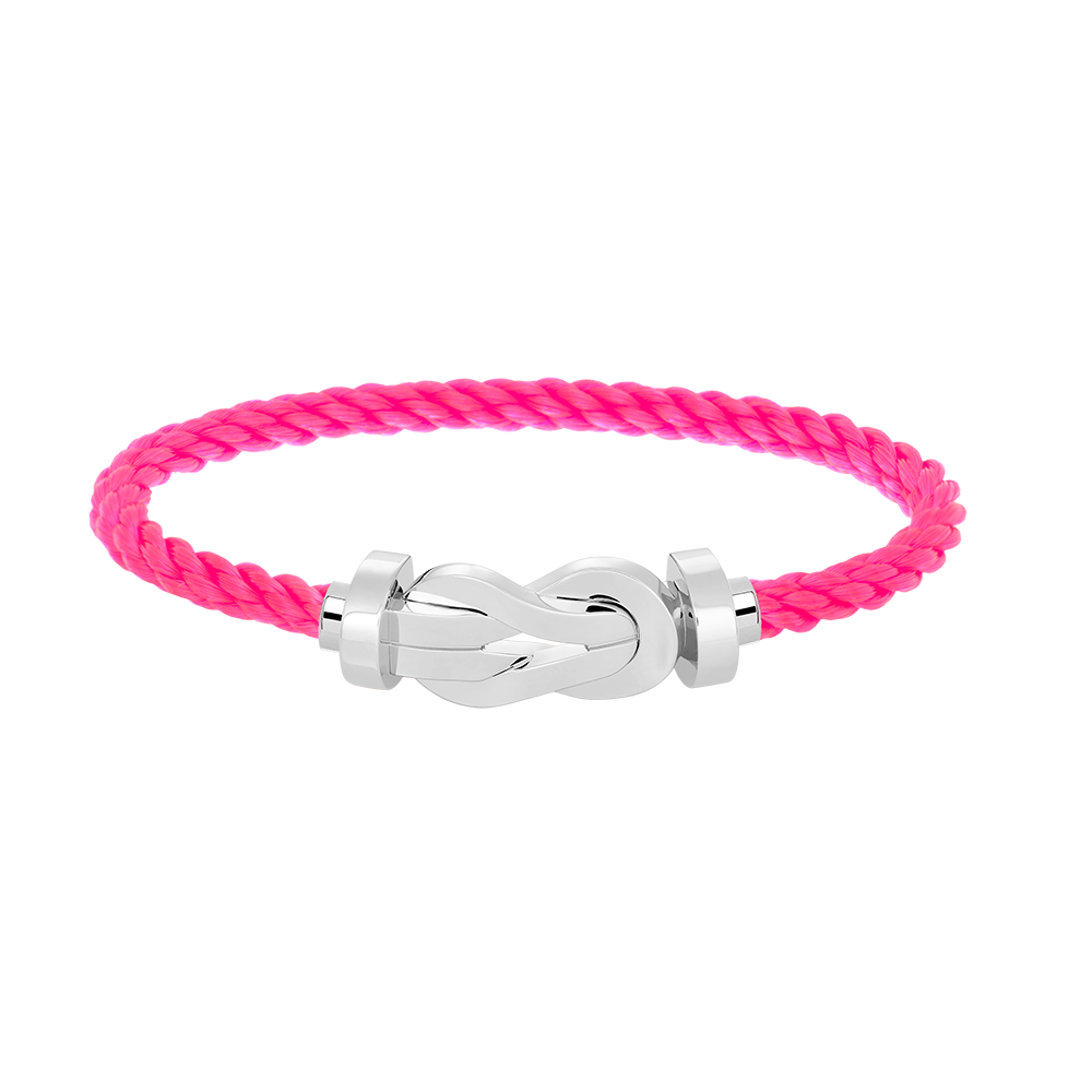 [Imperial] CHANCE LARGE 8 FIGURE BUCKLE NO DIAMOND BRACELET SILVER