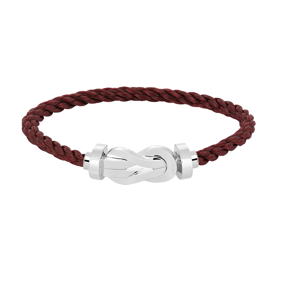[Imperial] CHANCE LARGE 8 FIGURE BUCKLE NO DIAMOND BRACELET SILVER