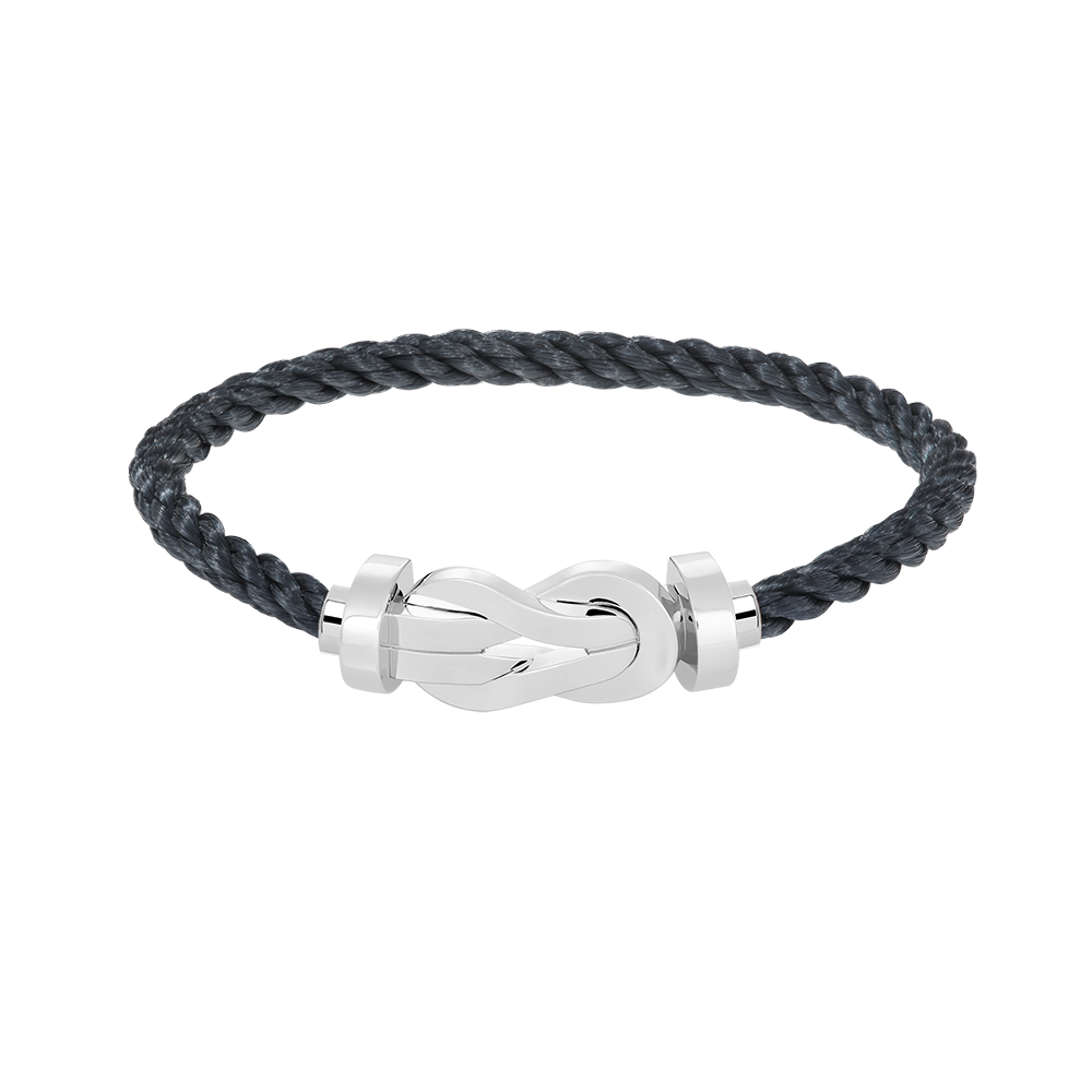 [Imperial] CHANCE LARGE 8 FIGURE BUCKLE NO DIAMOND BRACELET SILVER