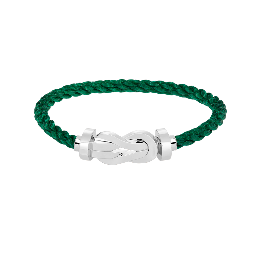 [Imperial] CHANCE LARGE 8 FIGURE BUCKLE NO DIAMOND BRACELET SILVER