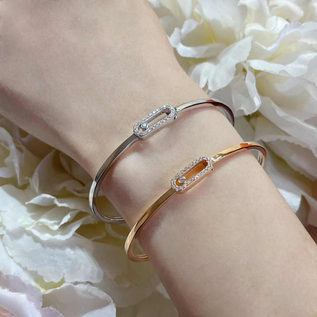[Imperial] Move Uno pavé flex bangle medium