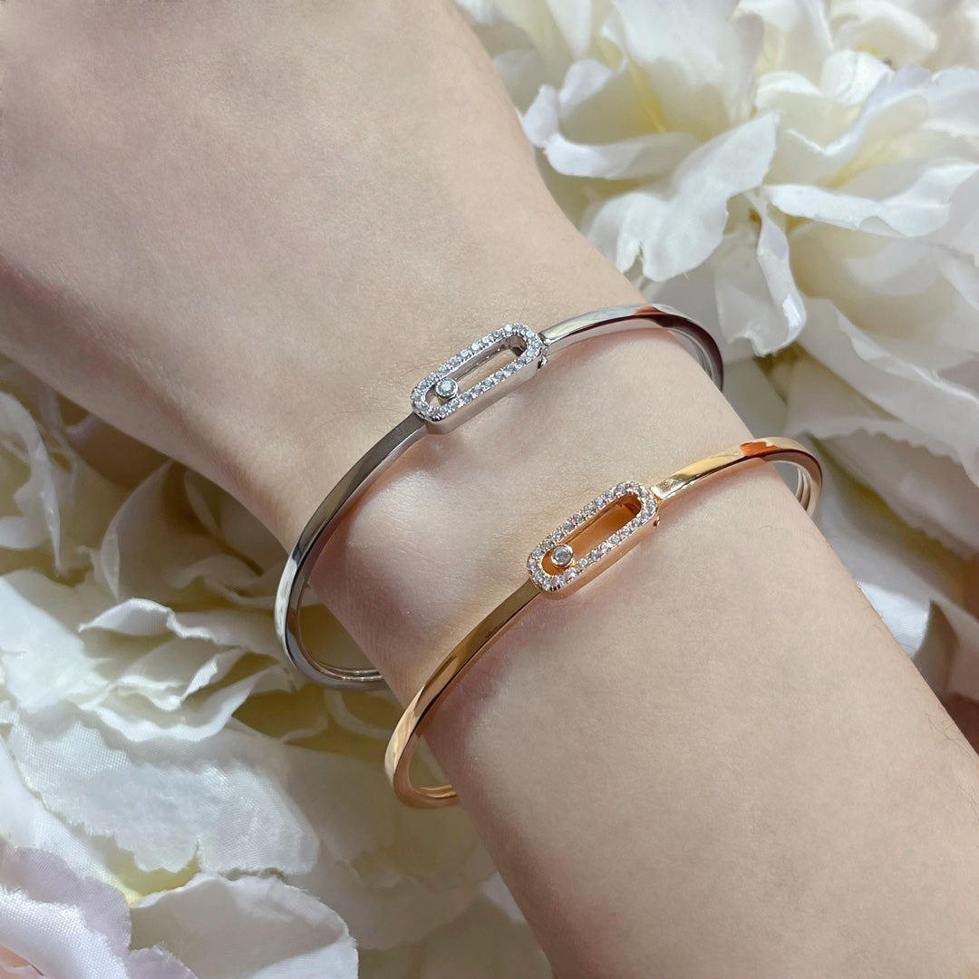 [Imperial] Move Uno pavé flex bangle medium