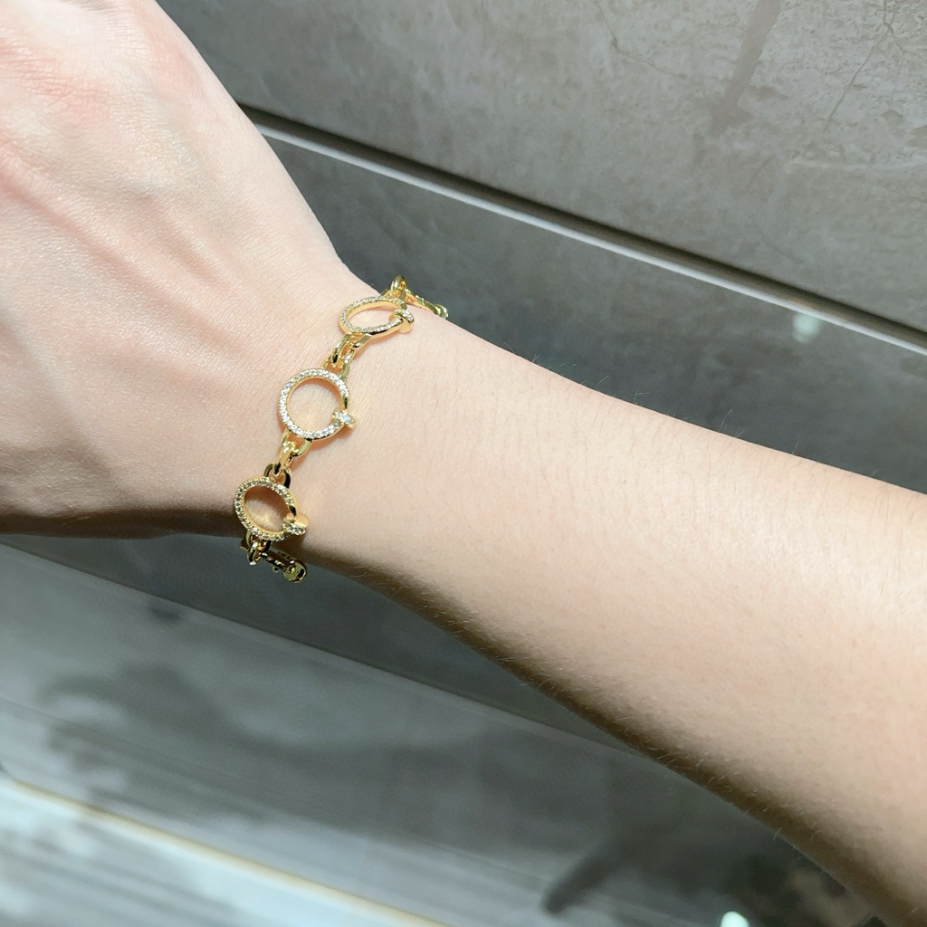 [Imperial] LOVE&JUSTE BRACELET DIAMONDS