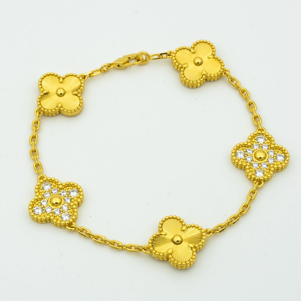 [Imperial]New  CLOVER 5 MOTIF LASER BRACELET COLLECTION