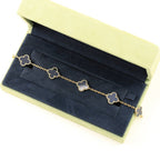 [Imperial]New CLOVER 5 MOTIF ONYXS BRACELET COLLECTION