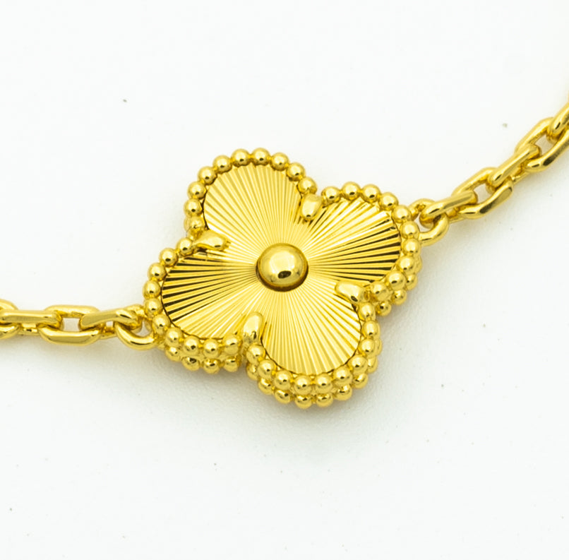 [Imperial]New  CLOVER 5 MOTIF LASER BRACELET COLLECTION