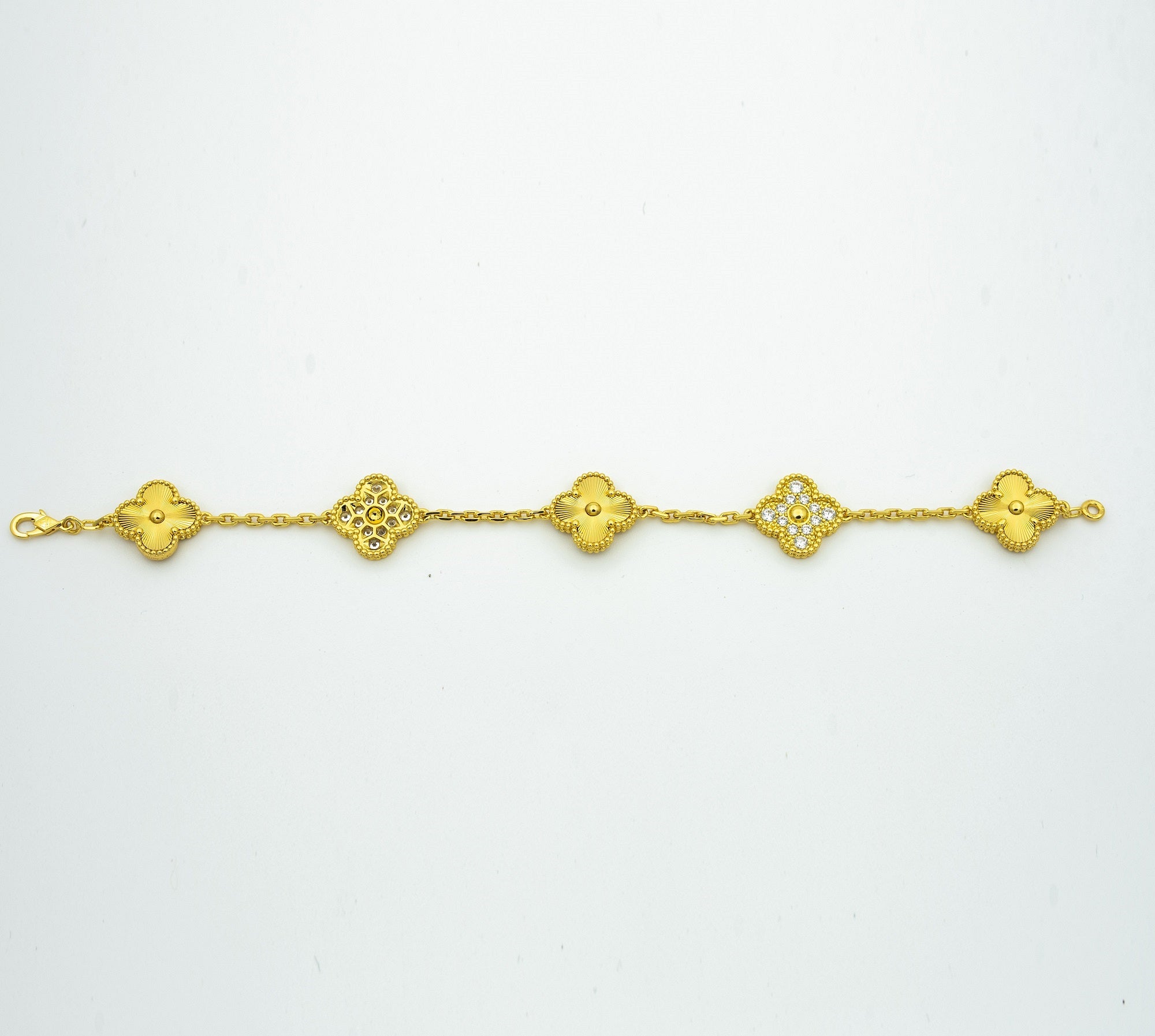 [Imperial]New  CLOVER 5 MOTIF LASER BRACELET COLLECTION