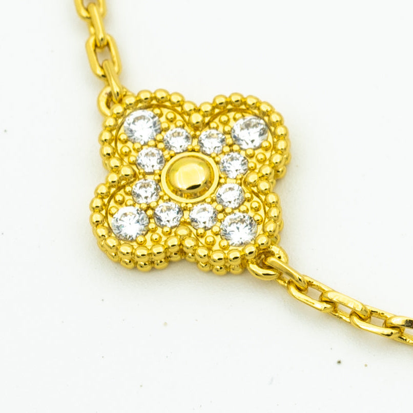 [Imperial]New  CLOVER 5 MOTIF LASER BRACELET COLLECTION