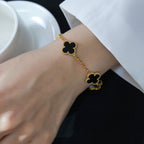 [Imperial]New CLOVER 5 MOTIF ONYXS BRACELET COLLECTION