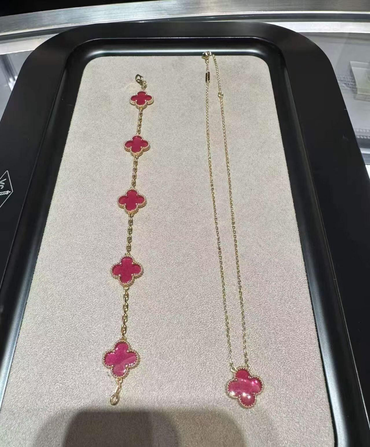 [Imperial] 26 NEUE ROSA BUBBLE-EMAILLE-SET