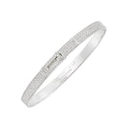 [Imperial] HM KELLY BRACELET IN SILVER AND FULL PAVE DIAMOND