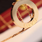 [Imperial] LOVE NECKLACE ADJUSTABLE ROSE GOLD