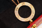 [Imperial] LOVE NECKLACE ADJUSTABLE ROSE GOLD