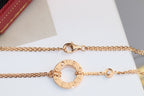 [Imperial] LOVE NECKLACE ADJUSTABLE ROSE GOLD 2 DIAMOND