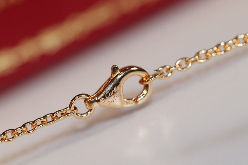 [Imperial] LOVE NECKLACE PINK GOLD AND SILVER