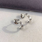 [Imperial] LOVE EARRINGS 2.65MM SILVER