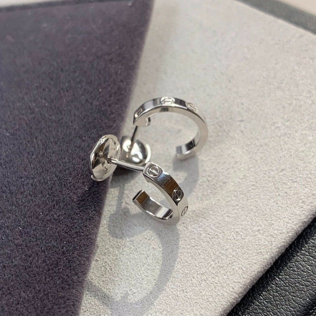 [Imperial] LOVE EARRINGS 2.65MM SILVER