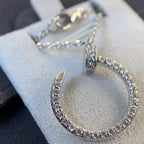 [Imperial] JUSTE NECKLACE SILVER DIAMONDS