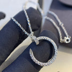 [Imperial] JUSTE NECKLACE SILVER DIAMONDS