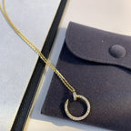 [Imperial] JUSTE NECKLACE GOLD DIAMONDS