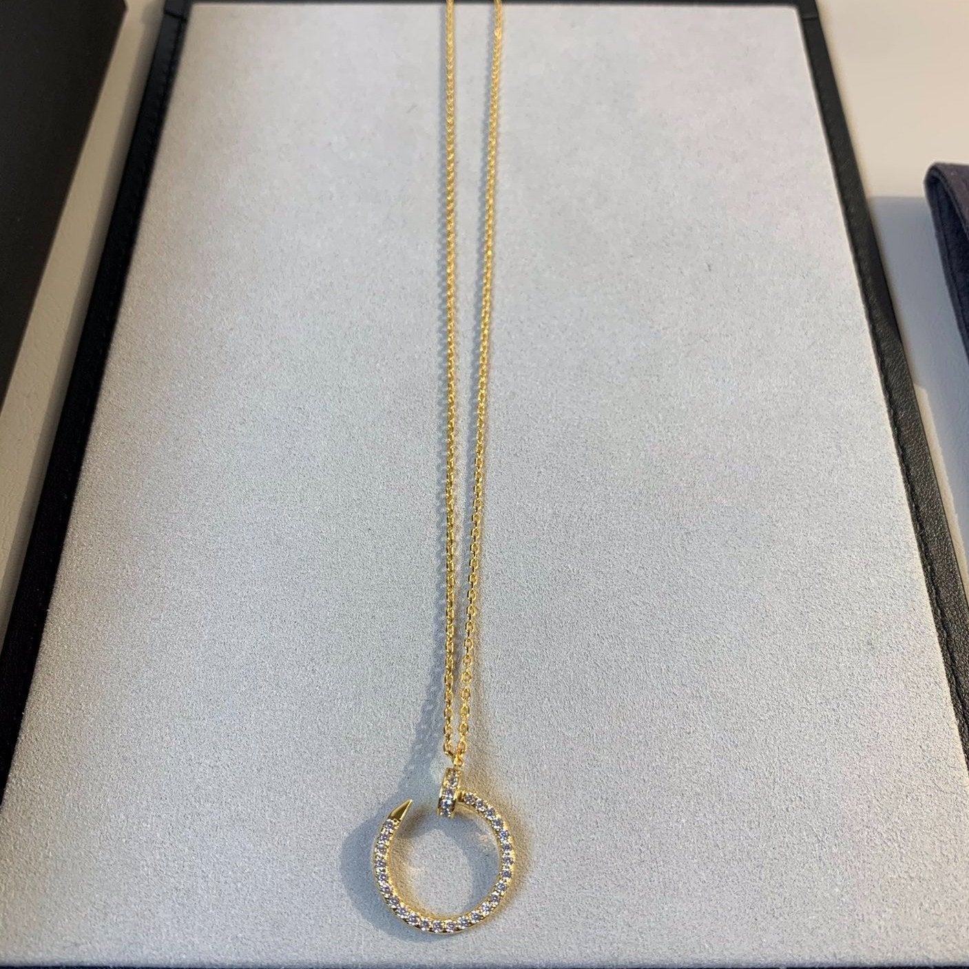 [Imperial] JUSTE NECKLACE GOLD DIAMONDS