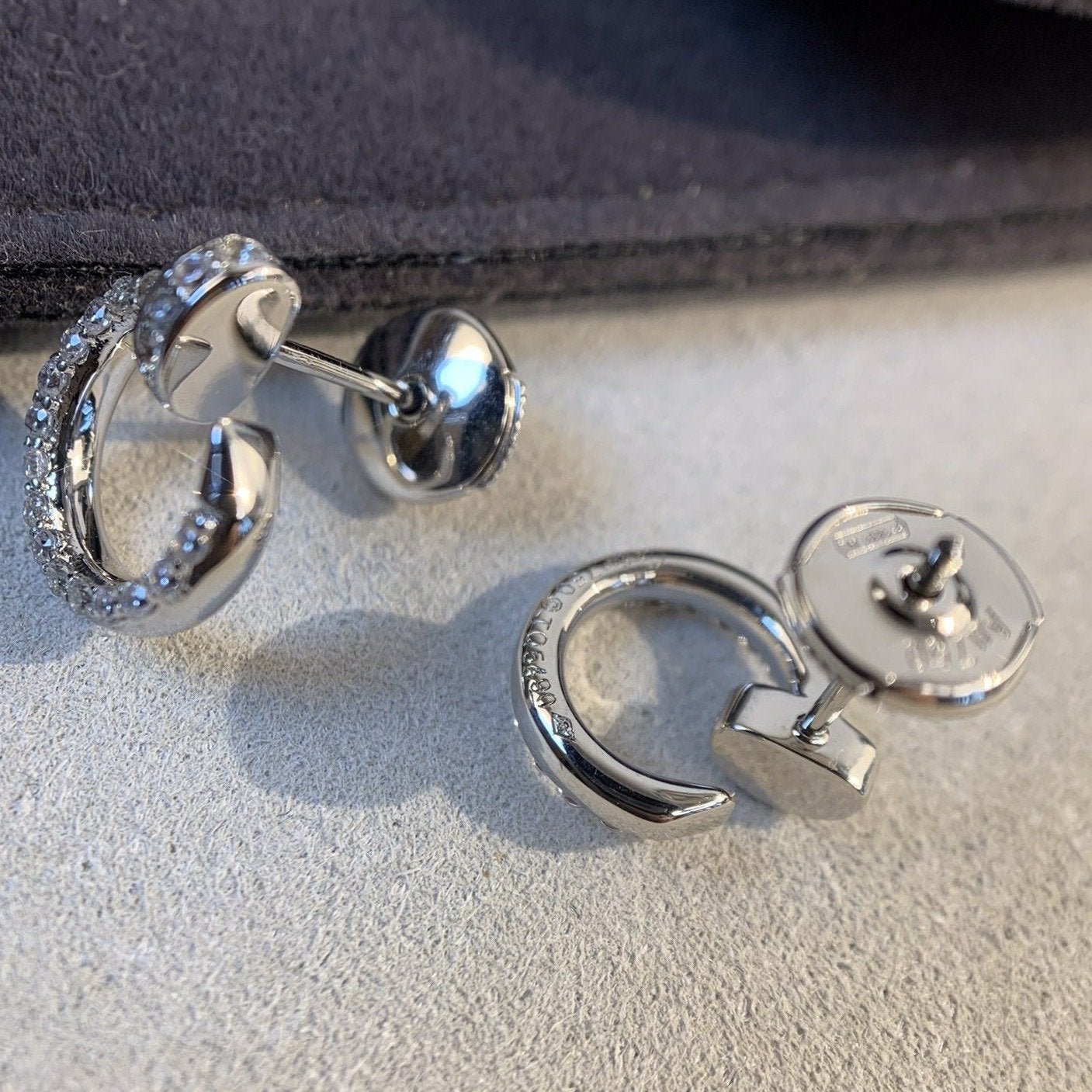 [Imperial] JUSTE EARRINGS SILVER DIAMONDS