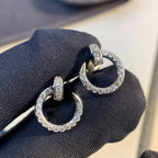 [Imperial] JUSTE EARRINGS SILVER DIAMONDS