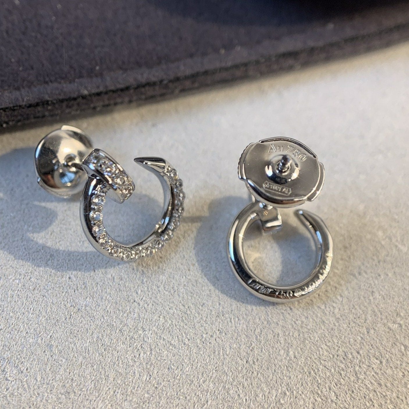 [Imperial] JUSTE EARRINGS SILVER DIAMONDS