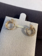 [Imperial] JUSTE EARRINGS GOLD DIAMONDS