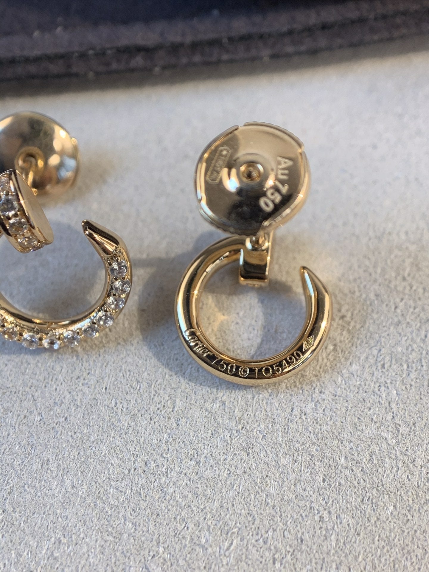 [Imperial] JUSTE EARRINGS GOLD DIAMONDS