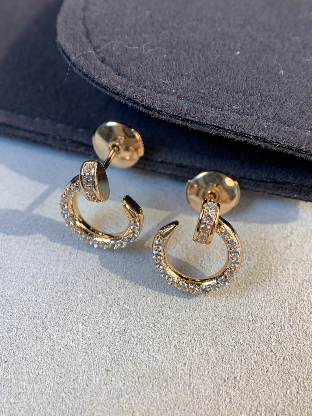 [Imperial] JUSTE EARRINGS GOLD DIAMONDS