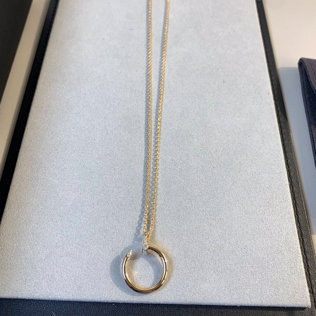 [Imperial] JUSTE NECKLACE PINK GOLD