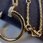 [Imperial] JUSTE NECKLACE PINK GOLD