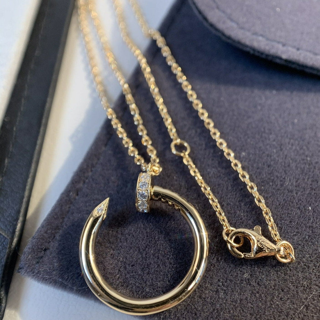 [Imperial] JUSTE NECKLACE PINK GOLD