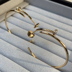 [Imperial] JUSTE EARRINGS GOLD DIAMONDS 1.8MM