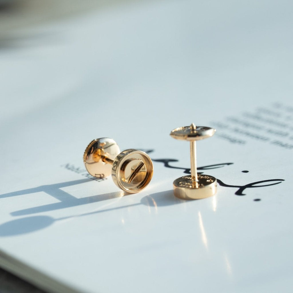 [Imperial] LOVE EARRINGS PINK GOLD 10MM