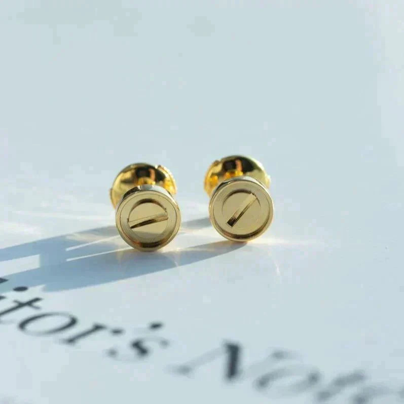 [Imperial] LOVE EARRINGS GOLD 10MM