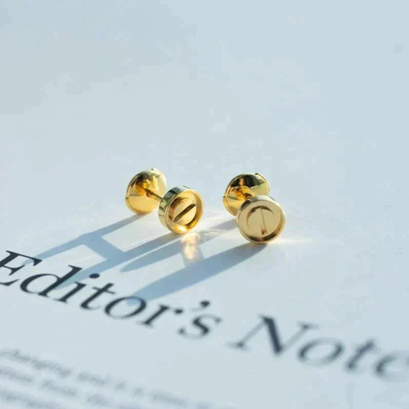 [Imperial] LOVE EARRINGS GOLD 10MM