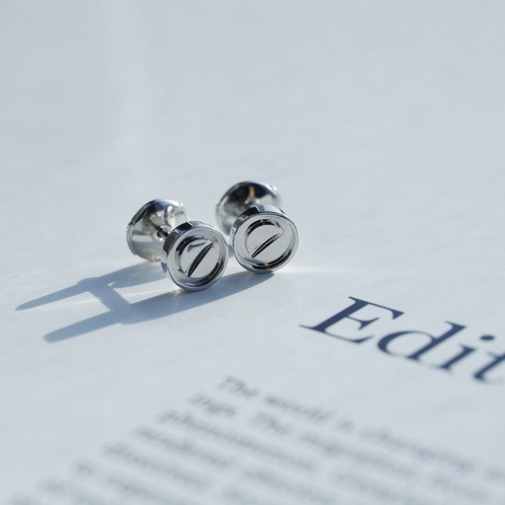 [Imperial] LOVE EARRINGS SILVER 10MM